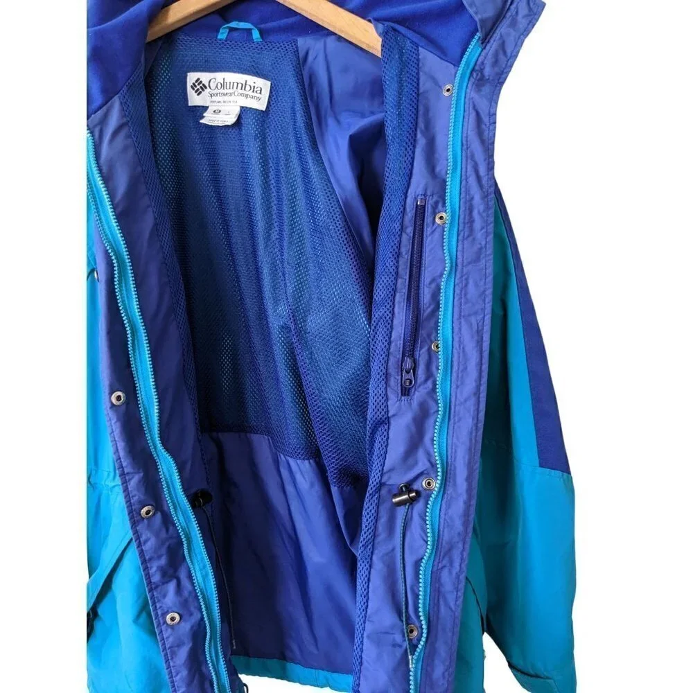 VINTAGE Columbia Double Whammy Winter Shell Jacket Size M - Picture 6 of 8